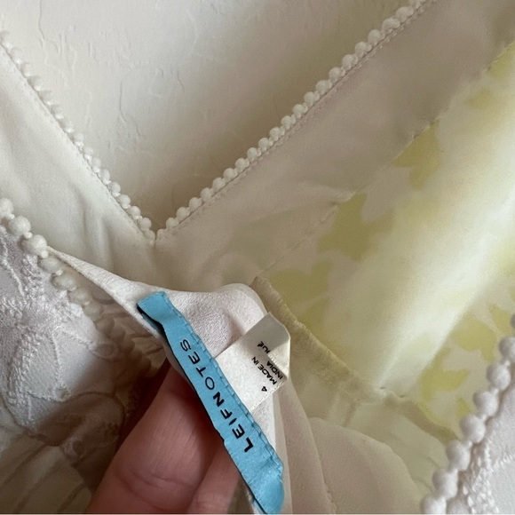 ANTHROPOLOGIE LEIFNOTES Yellow Bird Midi Dress - Picture 9 of 14